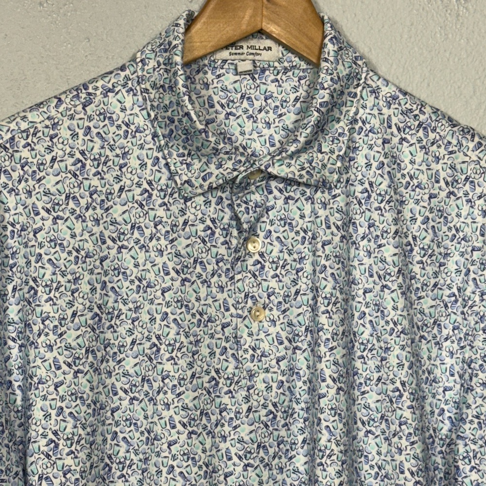 Peter Millar Summer Comfort Men's Dazed & Transfused Polo
